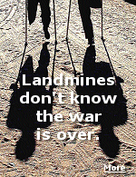 Bowing to pressure from the Pentagon, President Obama does not want to get rid of our stockpile of 10 million landmines, in case we need them.